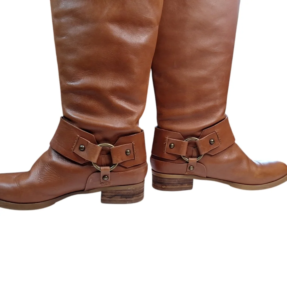 Nine West Vintage Collection Leatger Riding Boots - Picture 9 of 13